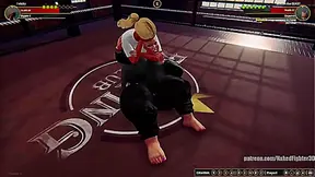 Felicity VS BOLDA the BEAST (Naked Fighter 3D)
