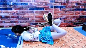 CFT007 BONDAGE EXTREME HOGTIE SMOTHERING FOOT TICKLING HUMILIATION STRUGGLING DOMINATION
