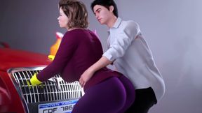 Busty Sexy MILF gets her ass fucked by a huge cock