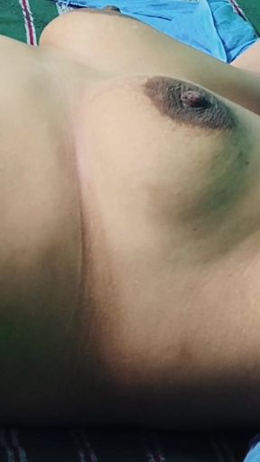 Captivating moment from &quot;Suck your big sister-in-law&#039;s boobs and lick her pink&quot;