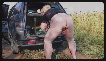 Curvy MILF's Public Squirting Adventure