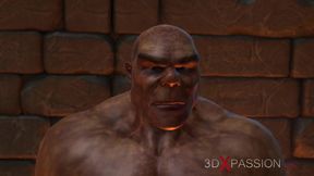 Dark Dungeon Lust: Orcs Fuck Sweet Teen Princess