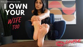 Your wife is my slave - Mistress Enola - Femdom POV ( 4K)