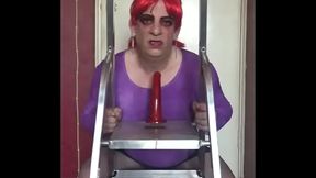 Bisexual Crossdresser Begs for Real Cock in Steamy Homemade Session