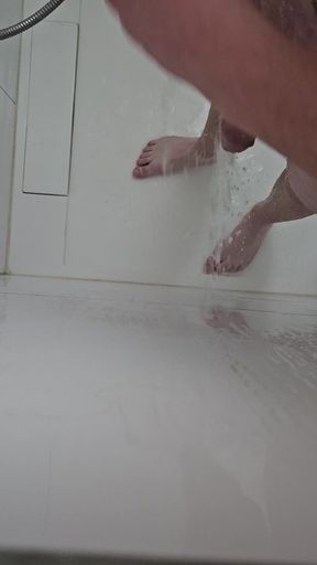 Waterstream cum hard in shower
