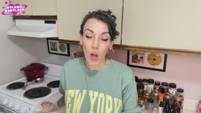 POV Step Sister Fuck PT 2 - The Kitchen