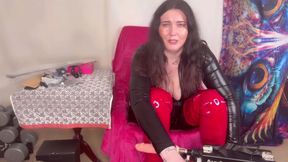 Miss Ffw Shows off Her New Toys