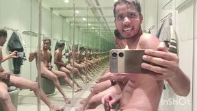 Caught while Masterbating in Mall