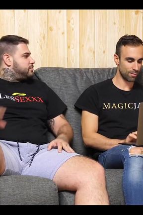 I Was with My Friend Magicjavi Sitting on the Couch