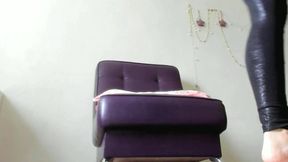 Walking in Wooden Flip Flops