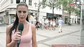 Texas Patti In Woman Seduces Man At Street Casting Mirrorman