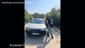 98B - Katya Corolla Cranking and Revving pedal cam