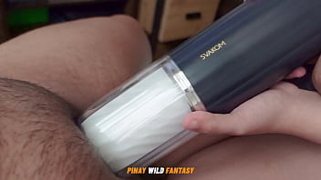 Cheating Pinay Wife Takes Control of Her Lover&rsquo_s Cock with a Svakom Alex Neo 2 While Her Husband&rsquo_s Not Home