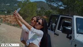 Wet Apolonia LaPiedra and Alberto Blanco - redhead video - Vixen