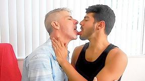 Hot Gay Kissing 42 - Sebastian Cums & Richard Lennox