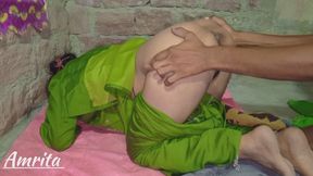 Jija Saali Beautiful Hot Girl Amrita First Time Sex with Stepsister with Hindi Audio Indian Sex