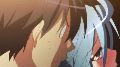 Watch the uncensored hentai video of a blue-haired anime girl and her friends living their lives every day