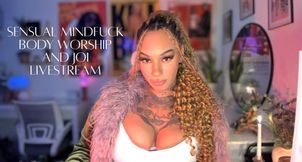 Sensual Mindfuck Body Worship and JOI Livestream