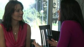 MILF India Summer seduces blond cutie Rain Degrey