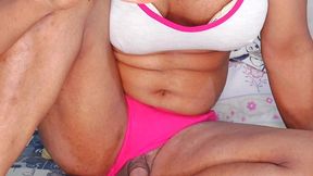 big boobs ladyboy with limp little clitty penis fuck hard by huge white dildo full video