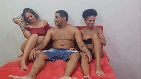 Fucking step mother and daughter's ass
