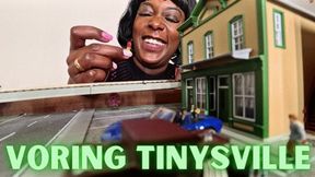 Tinies in Village Vored ft Queen Ava - An giantess vore scene featuring: size fetish, tiny man pov, femdom pov, mouth fetish, close ups, and evil giant - 720 MP4