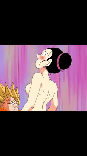 Bulma and chichi from dragon ball