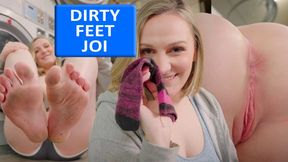 Cum In My Dirty Smelly Sock - Clara Dee Dirty Feet JOI
