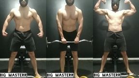 bigmasterr - sfw flexing my body