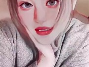 【個人撮影】膣マッサージ。みんなはちんこの周りや金玉をマッサージしてね♡