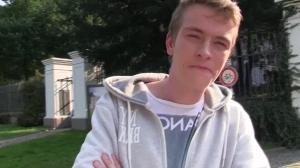 CzechHunter.com: Super slim gay bareback handjob in public