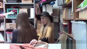 Shopyfters getting their pussies bang alternately