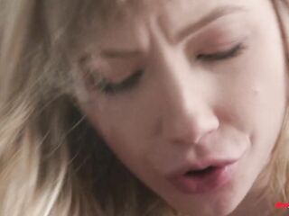 Golden-Haired Stunner Ivy Wolfe Teases and Dominates Hard Dong