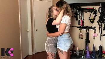 Kaiia the Lesbian Virginity Taker: Pussy Licking &amp_ Scissoring Pt 1