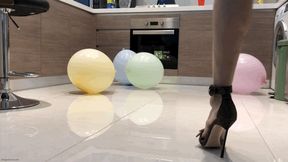 STILETTO HEELS AND YOUR BIG BALLOONS POPPED - MP4 Mobile Version
