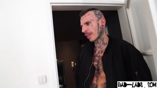 Muscle ass gets spanked hard