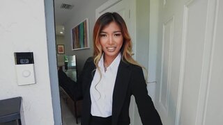 Clara Trinity displaying amazing fuck skills in POV