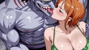 arlong x nami (op) ai