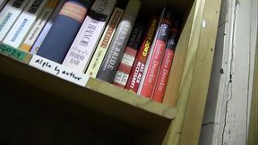 Missy Minks and Elizabeth are both thinking what any bibliophile would be thinking, at the...