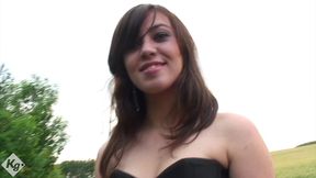 dirty slut dogging babe tiffany doll sucks off perverted guys and gets covered in cum