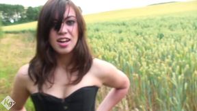 dirty slut dogging babe tiffany doll sucks off perverted guys and gets covered in cum