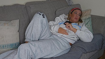 Maisie Lewis Fantasy Wank Over the Postie