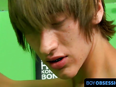 BoyObsession.com - Anal play and solo stroking session with horny twink Kyle Eldritch to cum