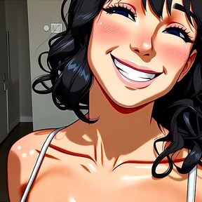 Ai Generated Big Boobs Asian Getting Fuck and Facial Cumshot
