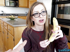 Pov teen stepdaughter pussy licked