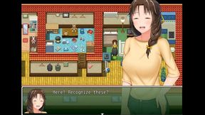 country girl keiko [hentai game pornplay ] ep.2 brunette student flashing her massive tits to the class