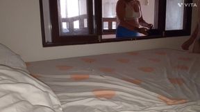 Stepmom gives her little ass to her stepson part2