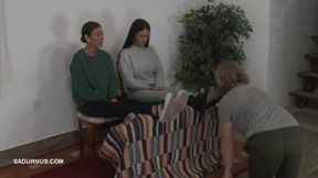 Mistress Olga's dirty boots and Natasa's dirty shoes mp4