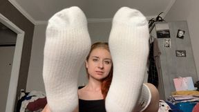White socks show