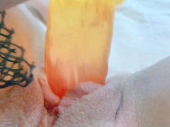 Girls Out West Amateur double toy masturbation